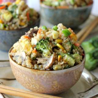 Quinoa Veggie “Fried Rice”