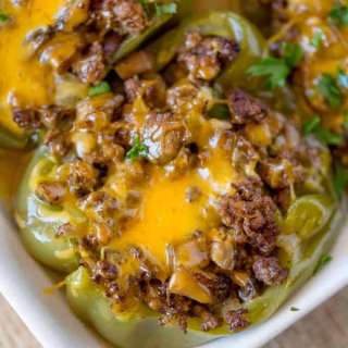 Philly Cheesesteak Stuffed Peppers