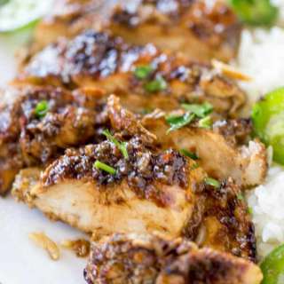 Easy Grilled Jerk Chicken