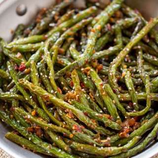 Spicy Chinese Sichuan Green Beans