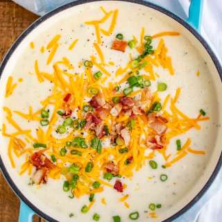 Cheesy Bacon Ranch Potato Soup