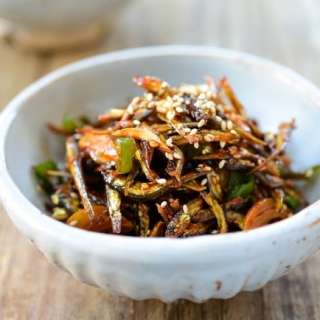 Myeolchi bokkeum (Stir-fried Dried Anchovies)