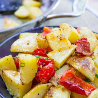 Roasted Potato Salad with Dijon Vinaigrette