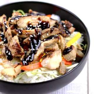 Spicy Hoisin Chicken Bowls