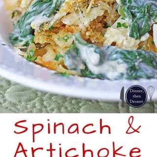 Spinach Artichoke Dip Pasta Bake