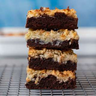 Coconut Macaroon Brownies