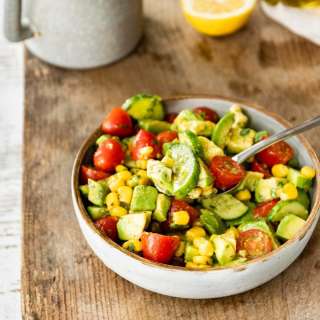 Avocado Tomato Corn Salad