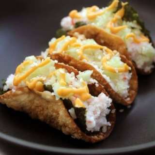 Crispy California Roll Tacos