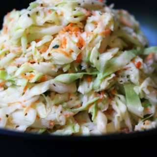BBQ Pulled Chicken Sandwiches with Cole Slaw and Hawaiian Bread