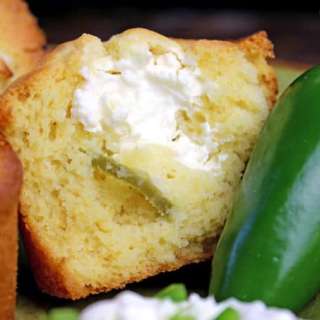Jalapeno Popper Cornbread Muffins