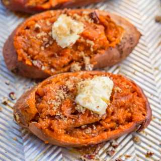 Twice Baked Sweet Potatoes