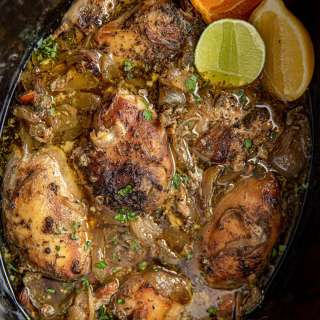 Slow Cooker Chicken Carnitas