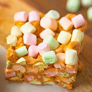 Peanut Butter Confetti Squares