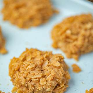 No Bake Peanut Butter Cookies