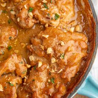 Baked Thai Peanut Chicken