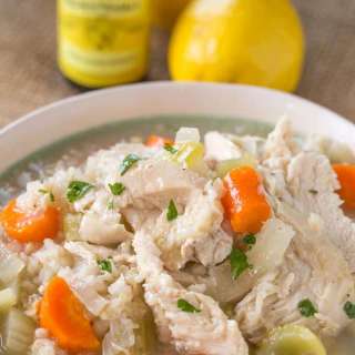 Slow Cooker Chicken and Rice Soup