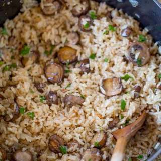 Easy Mushroom Rice