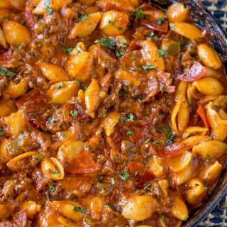 Pepperoni Pizza Hamburger Helper