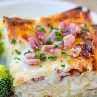 Chicken Cordon Bleu Lasagna