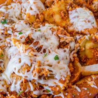 Easy Ravioli Lasagna Bake
