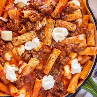 Skillet Baked Ziti