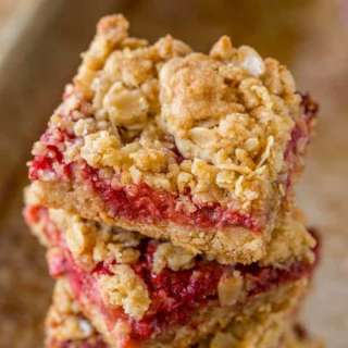 Fresh Strawberry Crumb Bars