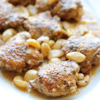 Chicken with 40 Cloves of Garlic