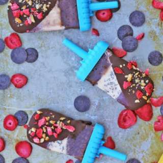 Banana Split Popsicles