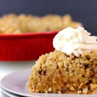 Apple Crisp Pie