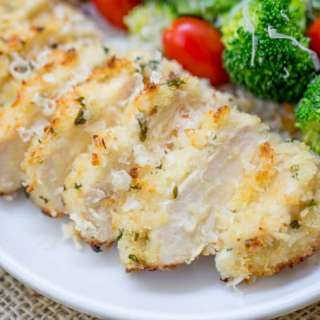 Crispy Baked Lemon Parmesan Chicken