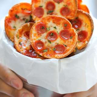 Mini Deep Dish Pizzas