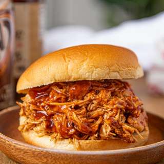 Slow Cooker Root Beer BBQ Chicken