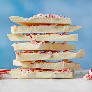White Chocolate Candy Cane Bark