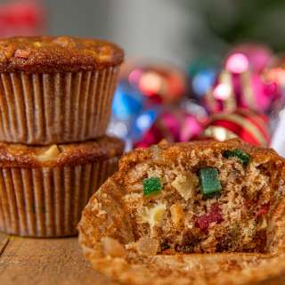 Fruit Cake Muffins