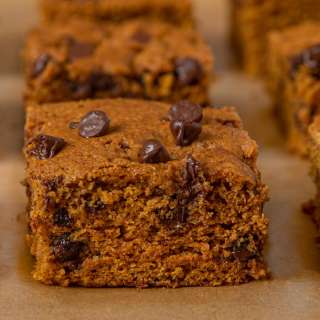 Pumpkin Chocolate Chip Bars
