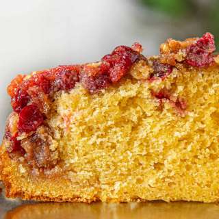 Cranberry Upside-Down Coffee Cake