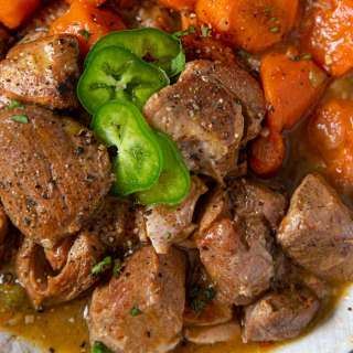 Slow Cooker Pork Chile Verde
