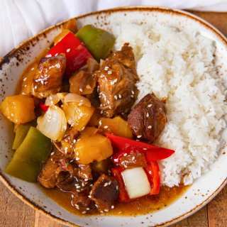 Slow Cooker Sweet and Sour Pork