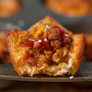 Bacon Cheeseburger Cups
