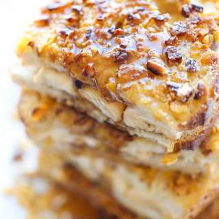 Banana Stuffed French Toast