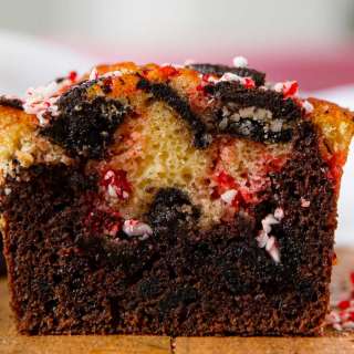 Oreo Peppermint Bark Bread
