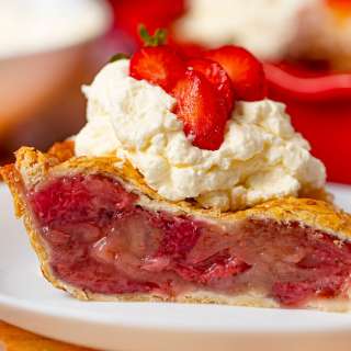 Baked Strawberry Pie
