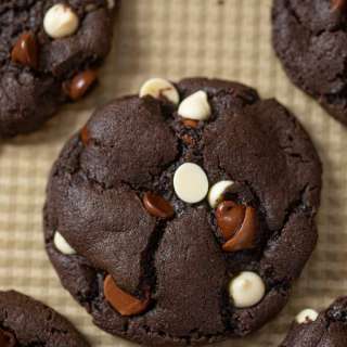 Triple Chocolate Cookies
