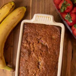 Strawberry Banana Bread