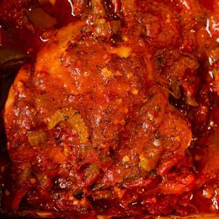 Baked Chicken Cacciatore