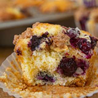 Blueberry Crumb Muffins