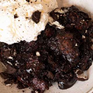 Chocolate Oreo Cobbler