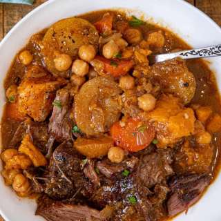 Moroccan Chickpea Pot Roast