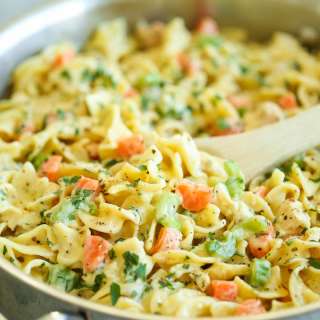 Creamy Chicken Noodle Pasta