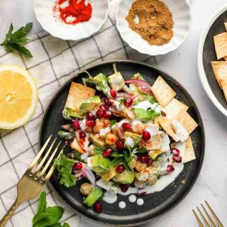 Avocado Chickpea Chaat Recipe